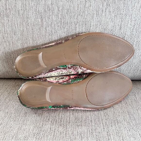 Aerin Atria-Monarch Snake Multi Color Flats Sz 6 - Picture 8 of 12